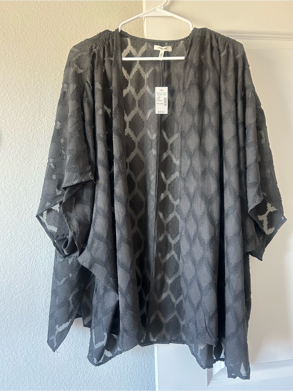 Ladies Brand new Grey Kimono